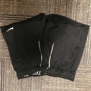 Women’s black running shorts with drawstring NWOT